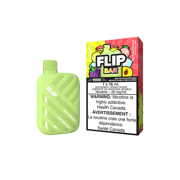 FLIP-BAR-DISPOSABLE-BERRY-LEMON-ICE-JUICY-PEACH-ICE